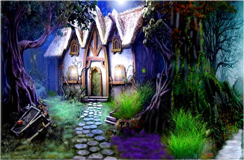 Fairy-tale Cottage — Green