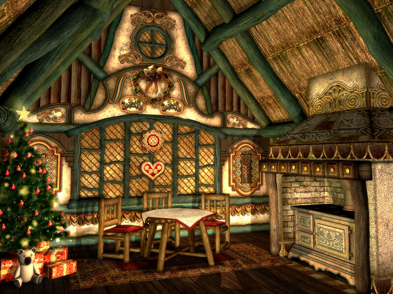 Fairy-tale Cottage Interior