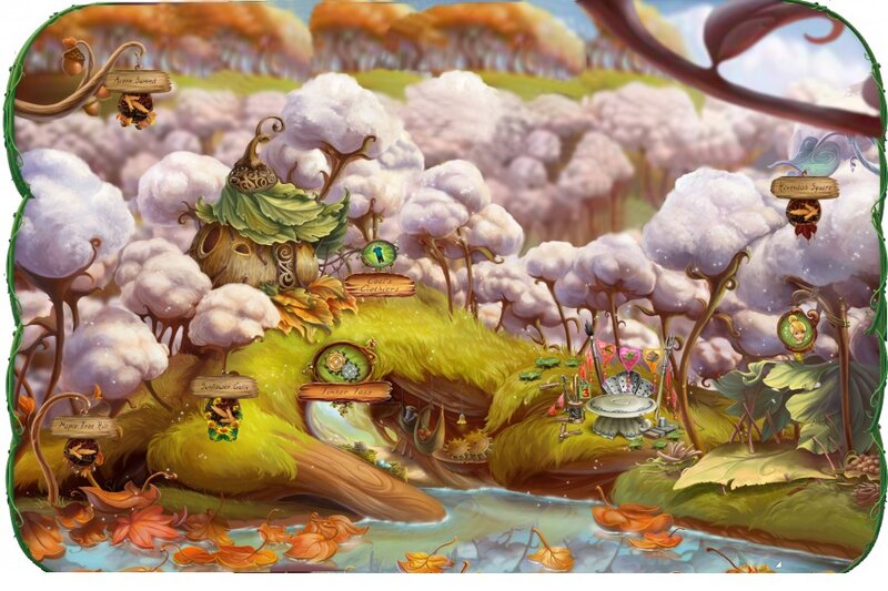 Fairy-tale Landscape — Green