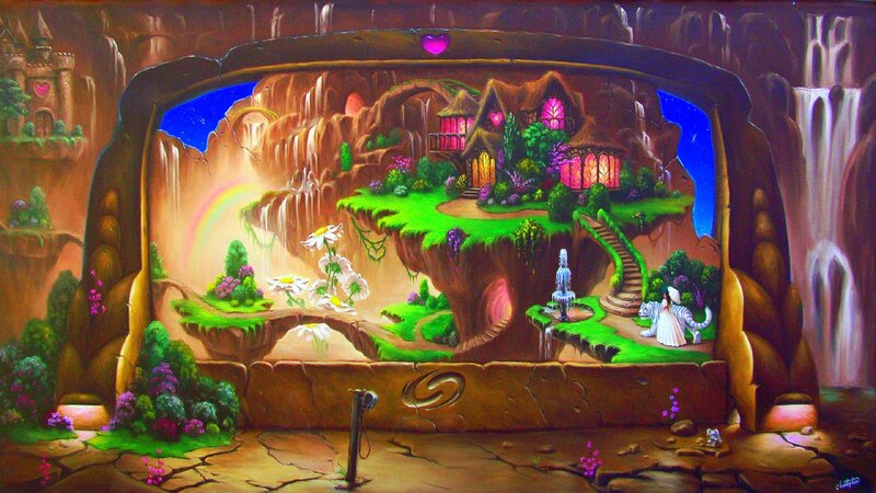 Fairy-tale Landscape Painting