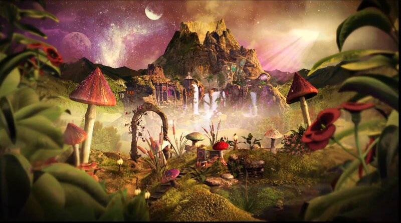 Fairy-tale Mushroom Forest