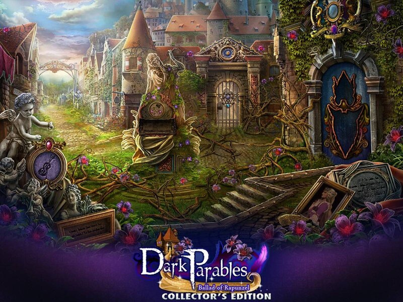 Fairy-tale Village Scene
