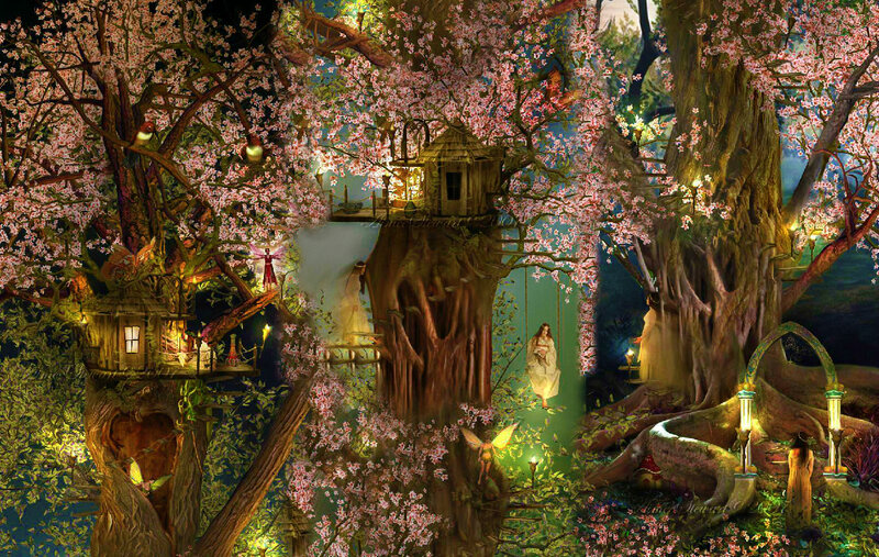 Fairy Treehouse Village