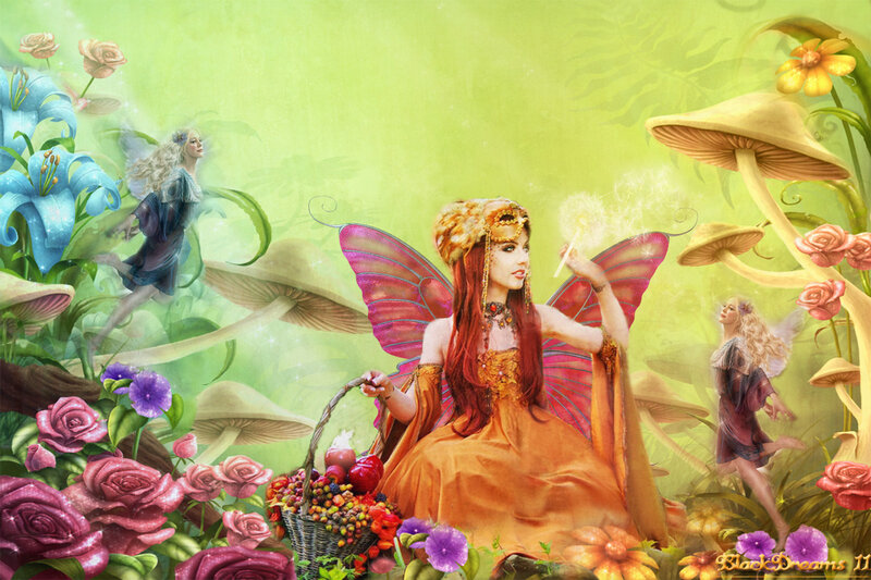 Fairy with Basket