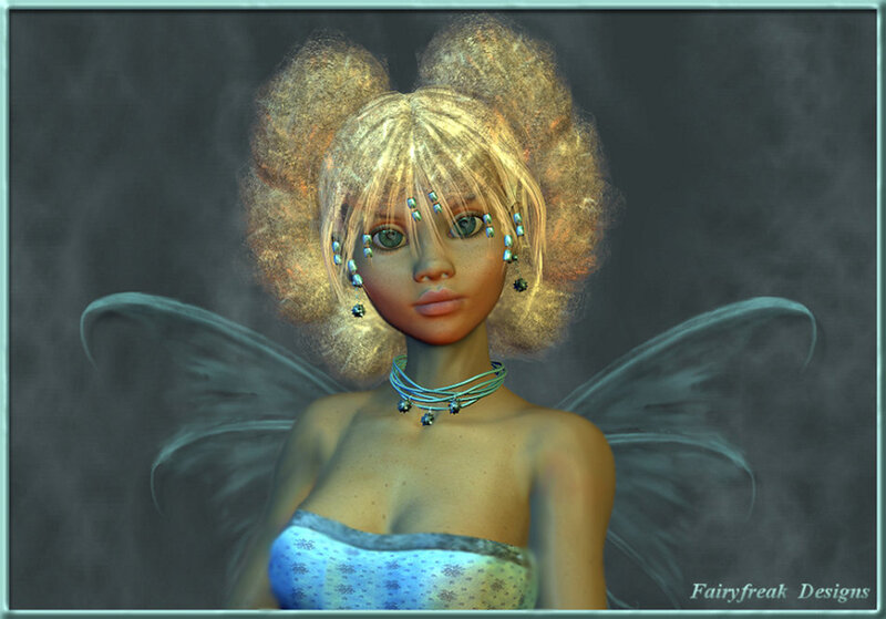 Fairy with Blonde Hair