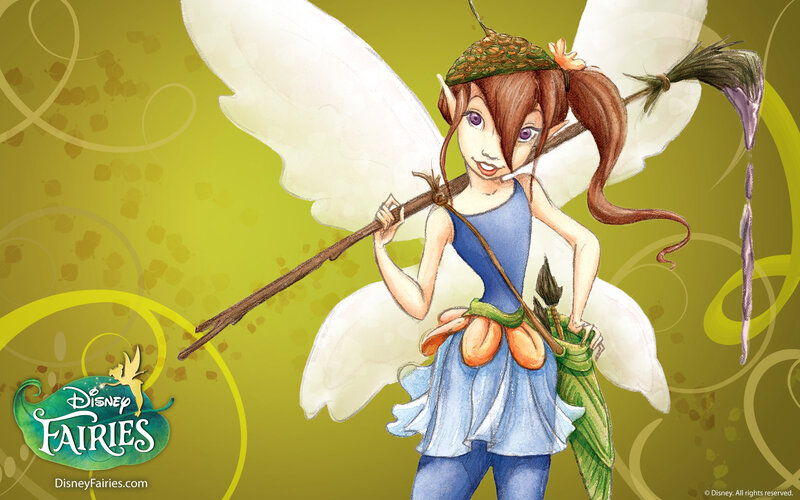 Fairy with Broom