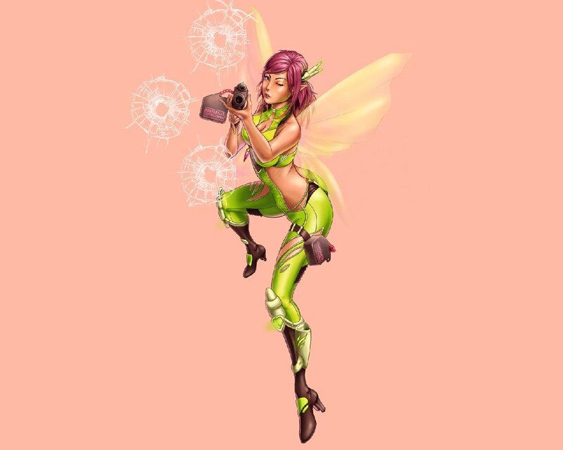 Fairy with Camera