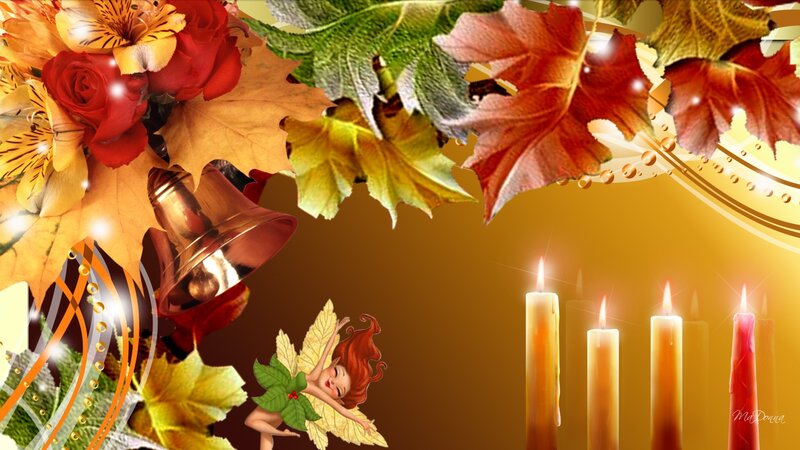 Fairy with Candles