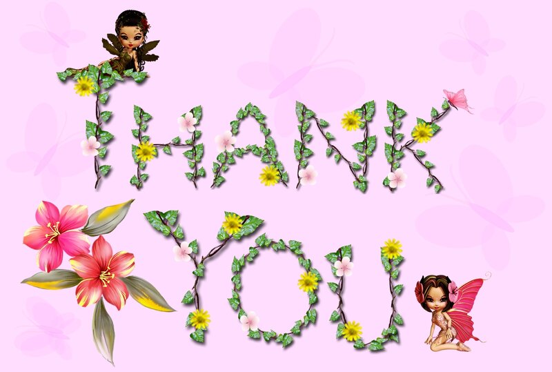 Fairy with Floral Text