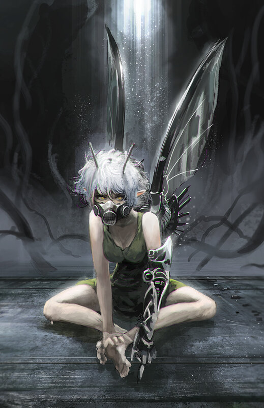Fairy with Gas Mask