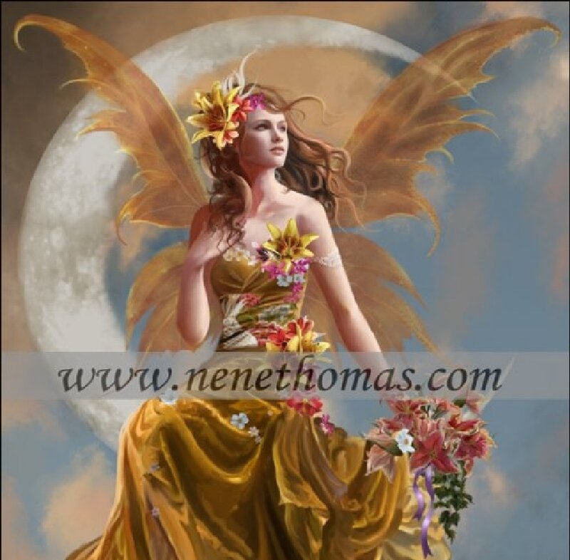 Fairy with Golden Wings — Gold