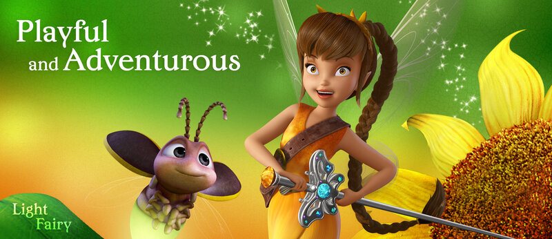 Fairy with Insect Companion