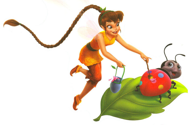 Fairy with Ladybug