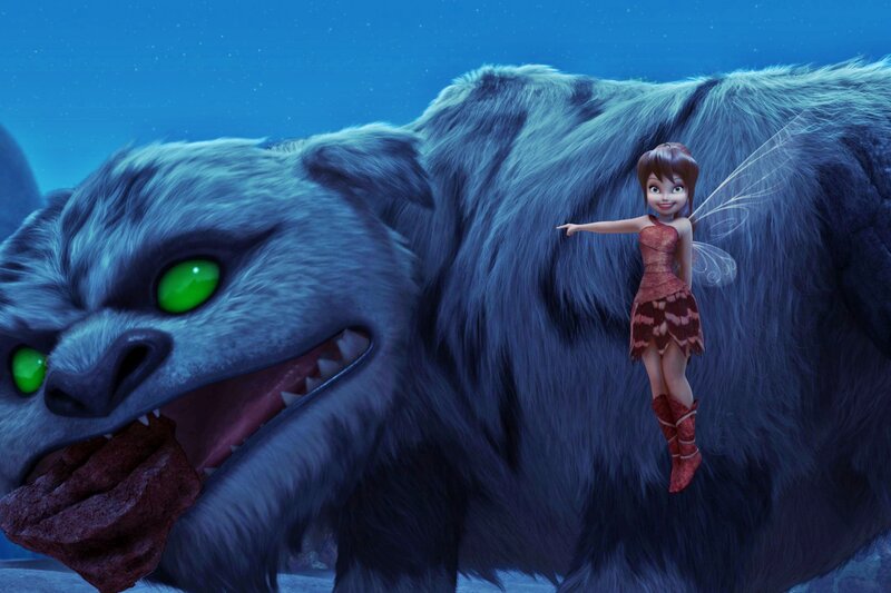 Fairy with Large Bear