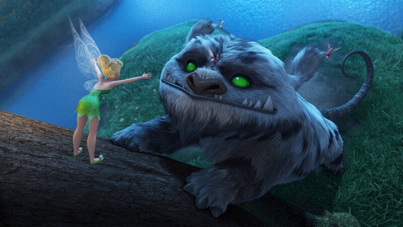 Fairy with Large Creature