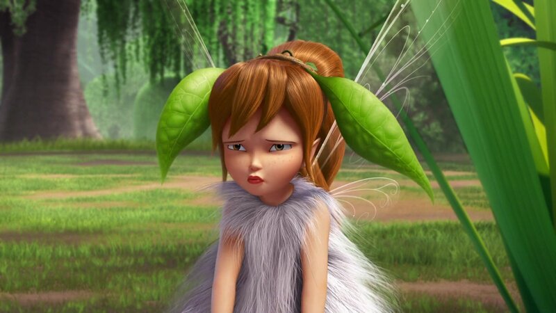 Fairy with Leaf Wings — Green, Peaceful