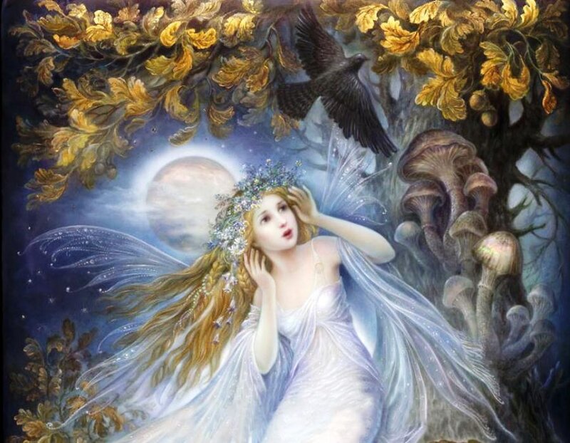 Fairy with Long Hair