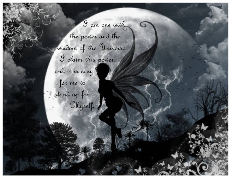 fairy with moon quote