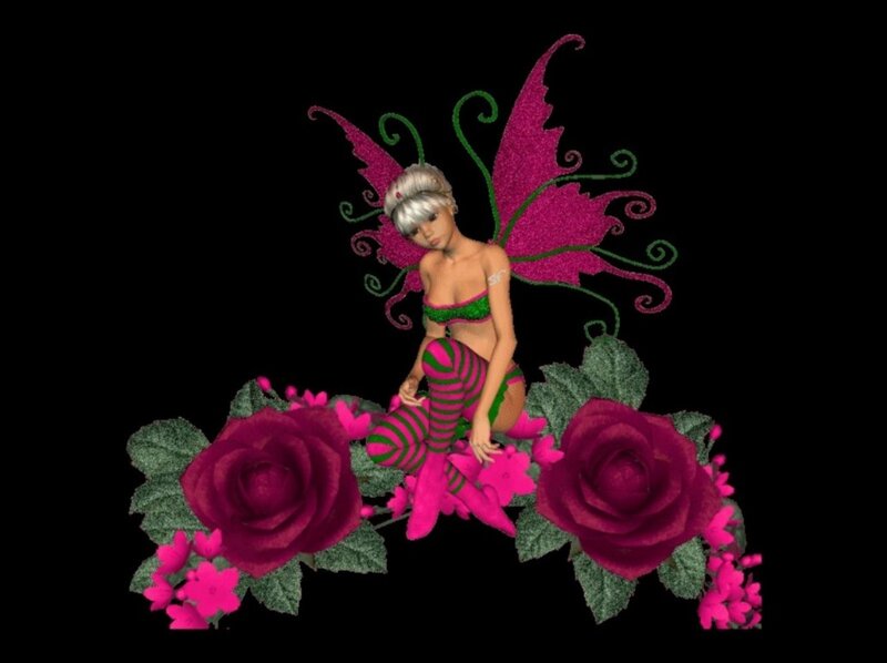 Fairy with Pink Wings — Fantastical