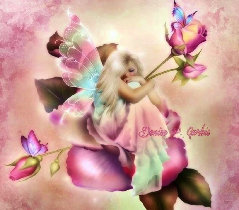Fairy with Rose