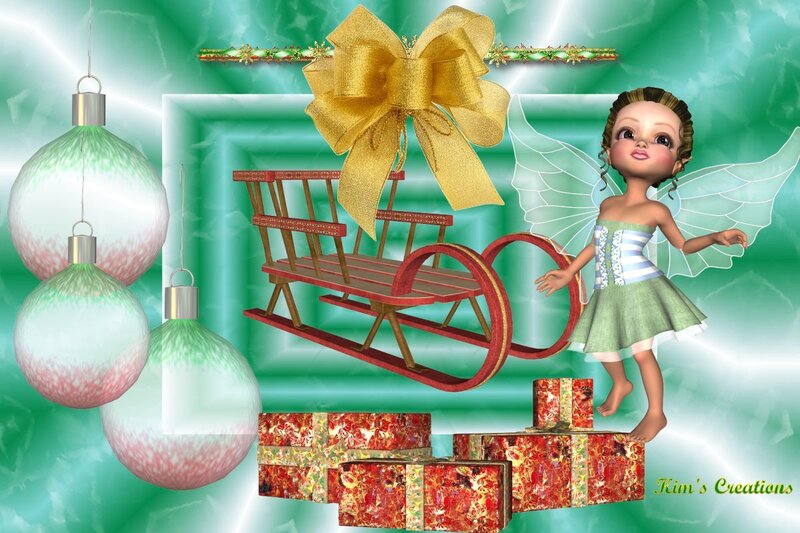 Fairy with Sleigh