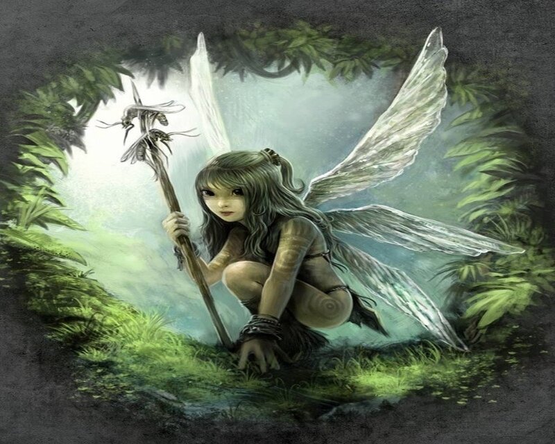 Fairy with Staff