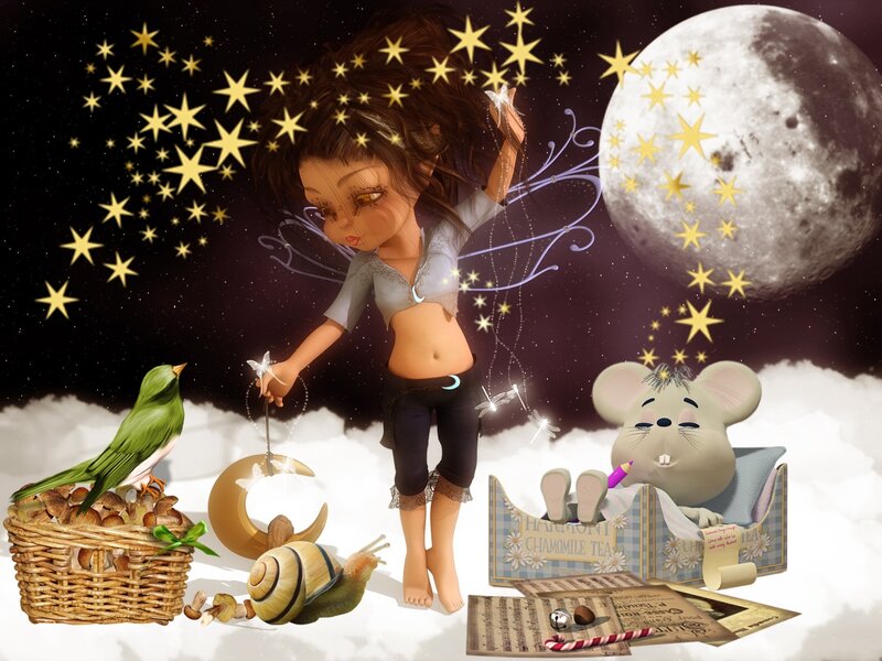 Fairy with Star Magic