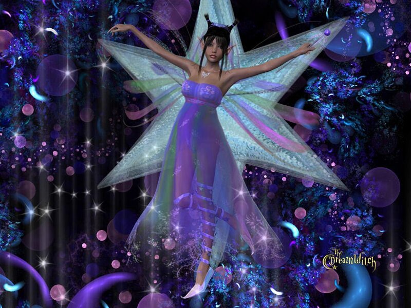 Fairy with Star-shaped Wings