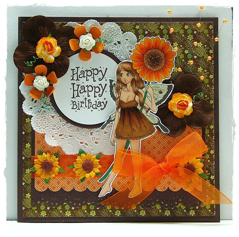 Fairy with Sunflowers