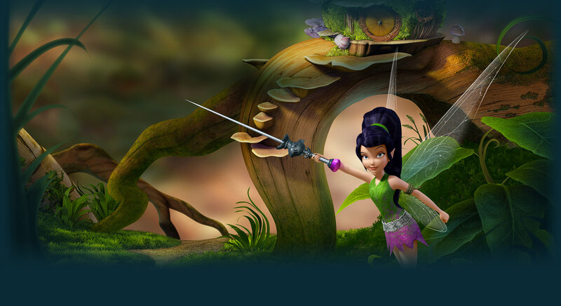 Fairy with Sword — Green