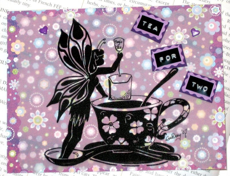 Fairy with Tea Cup