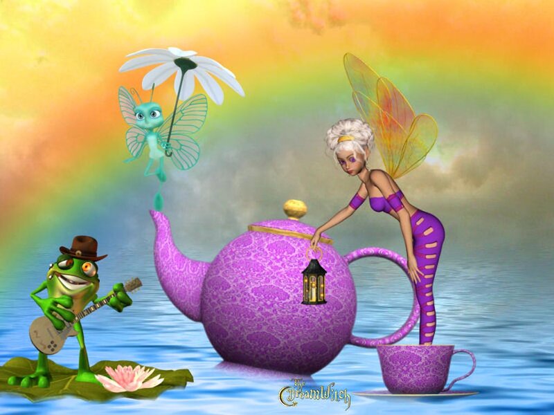 Fairy with Teapot