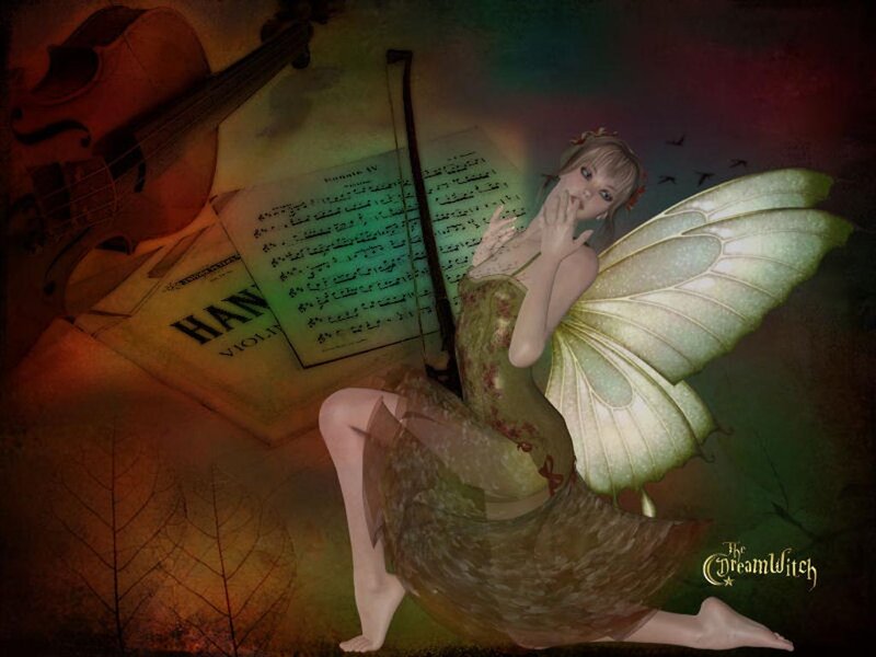 Fairy with Violin