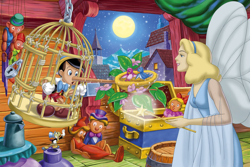 Fairy with Wand and Birdcage