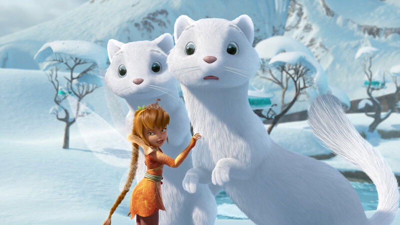 Fairy with White Cats