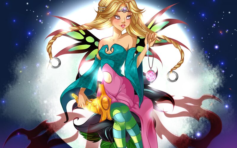 Fairy with Wings and Wand
