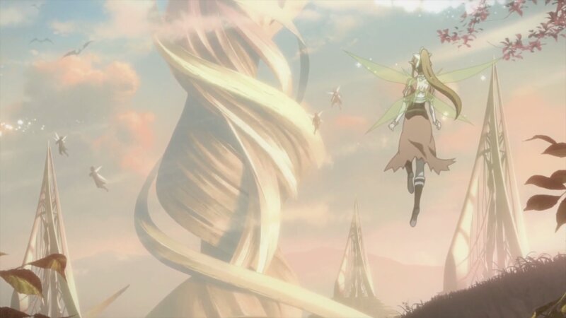 Fairy with Wings Flying