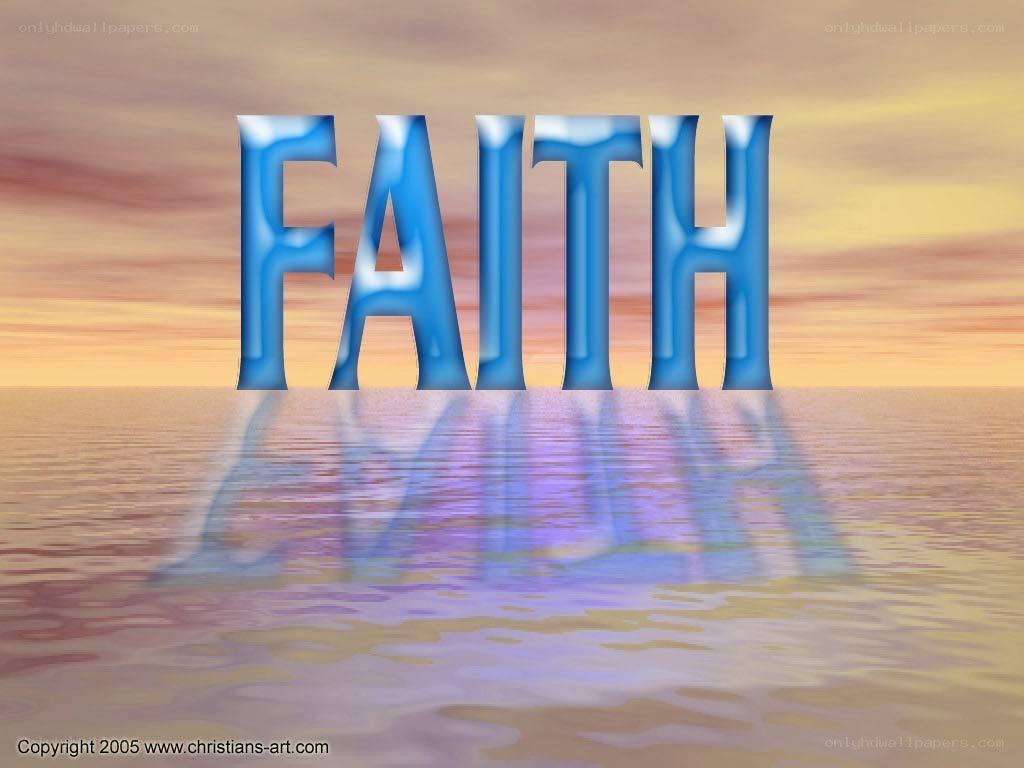 Faith reflected on water