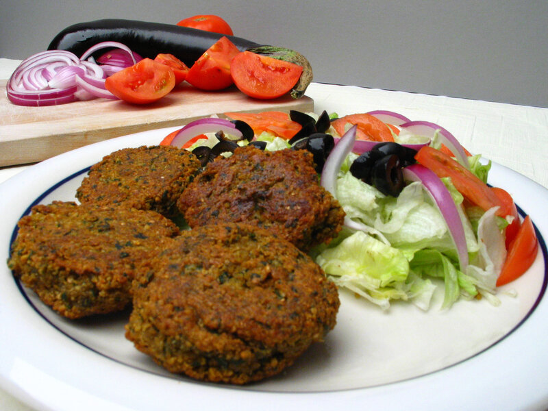 Falafel and Salad Plate