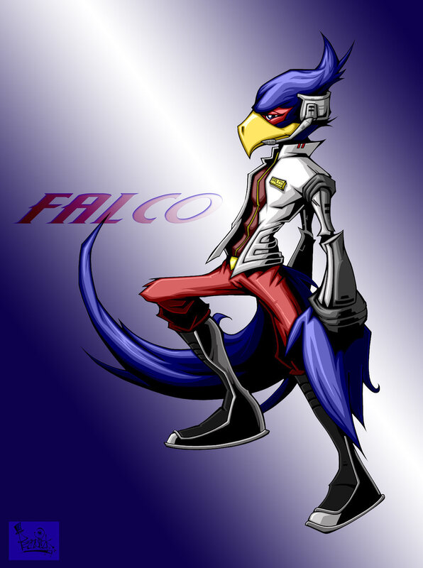 Falco the bird character