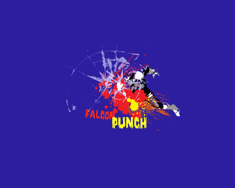 Falcon Punch Action Art