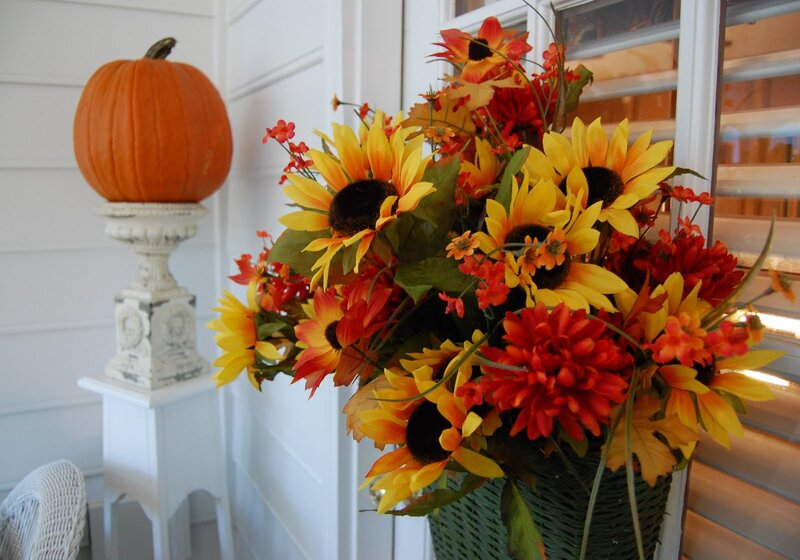 Fall Flower Arrangement
