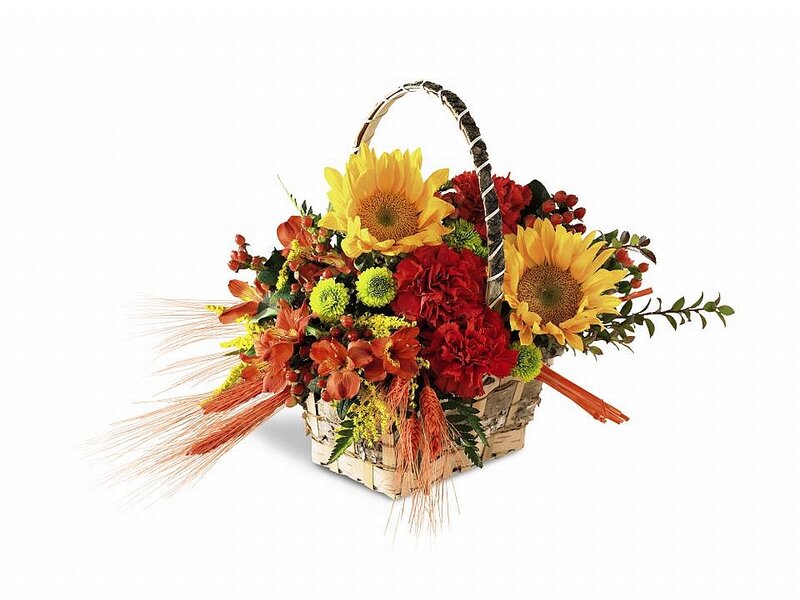 Fall Flower Basket