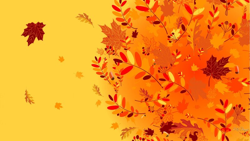 Fall Leaves and Berries