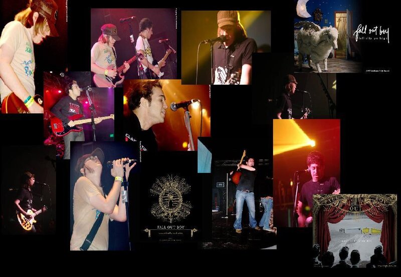 Fall Out Boy collage