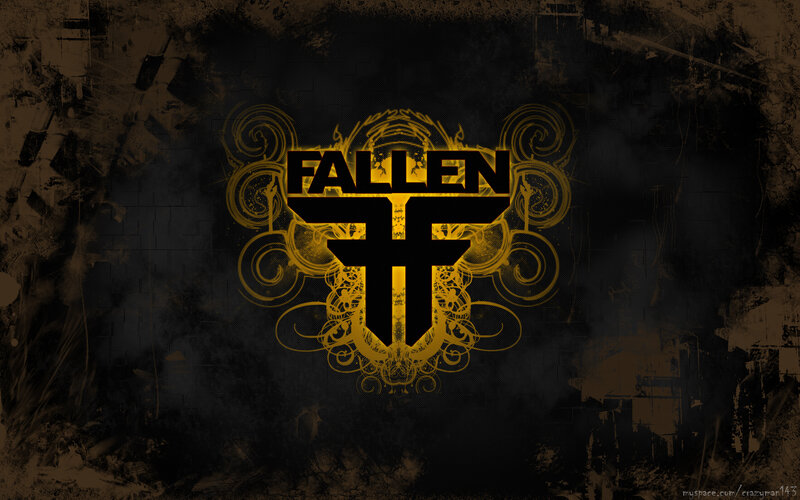 Fallen logo wallpaper