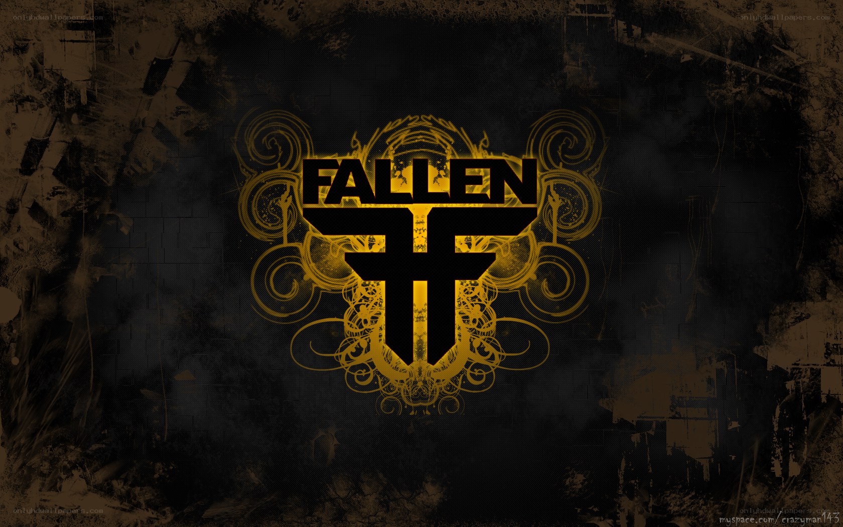 Fallen logo wallpaper