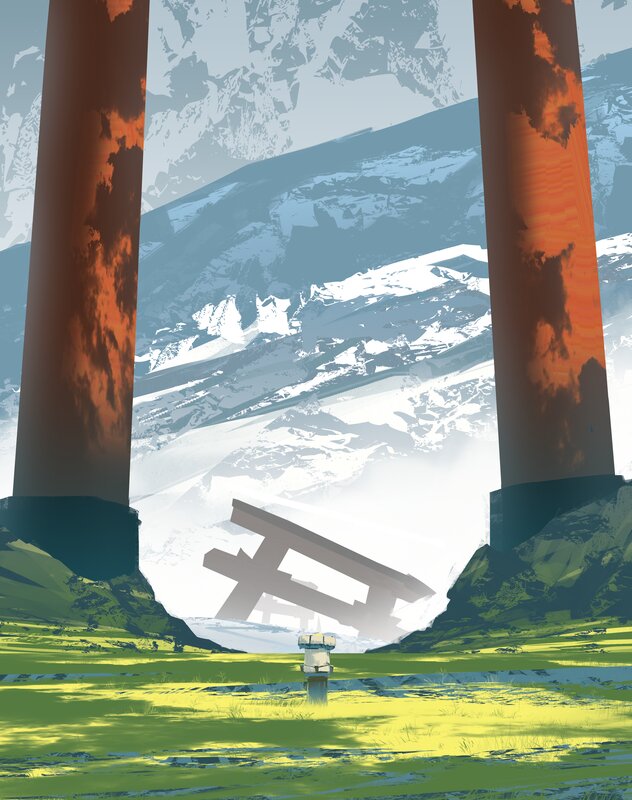 Fallen Torii Gate