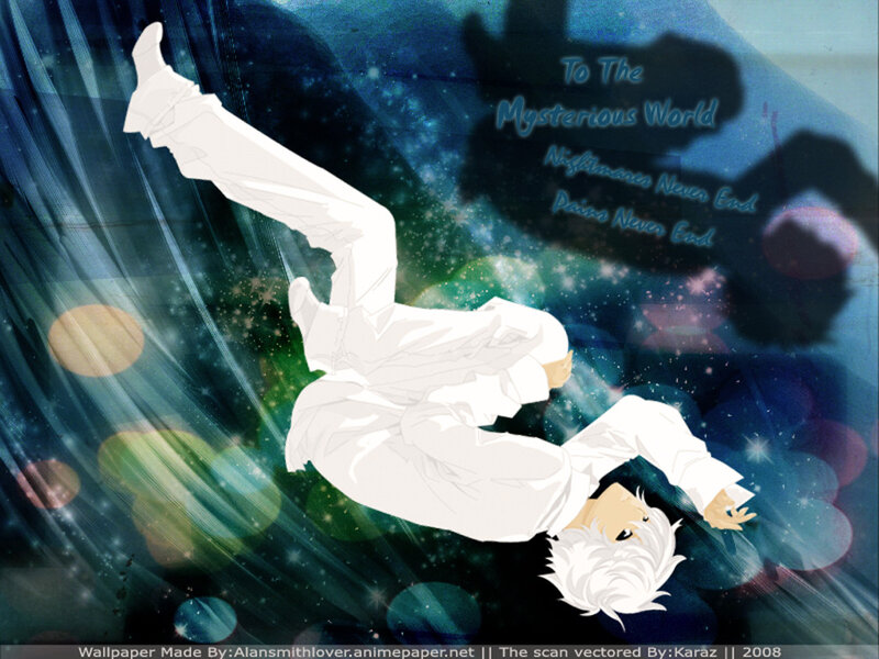 falling into a mysterious world