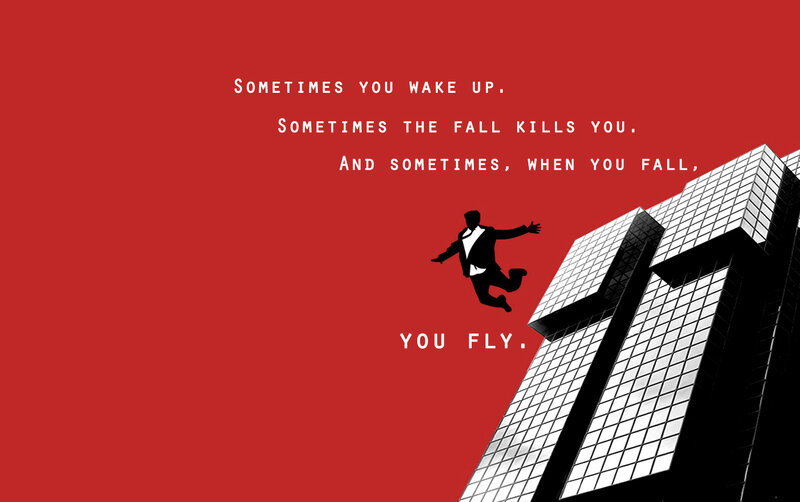 falling man quote